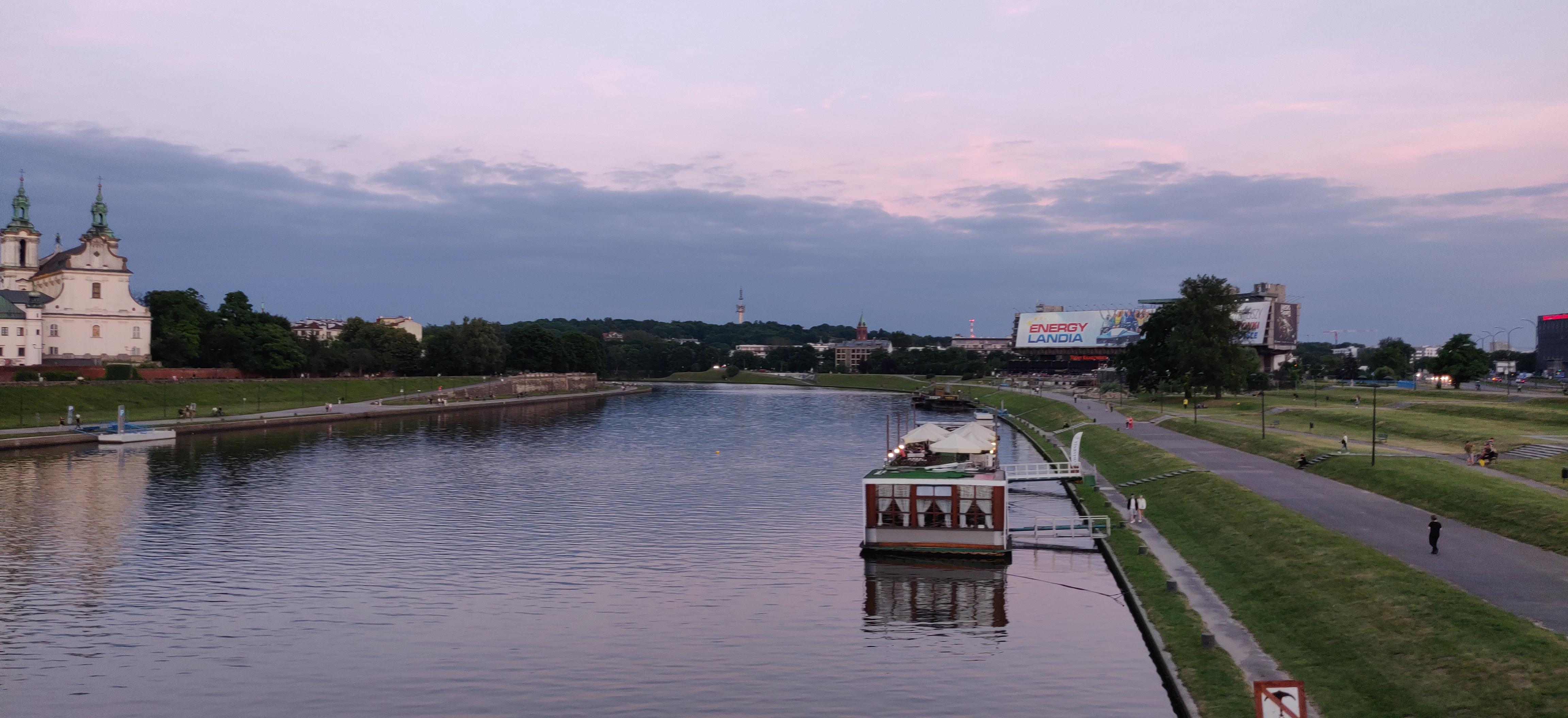 Sight over the Vistula river