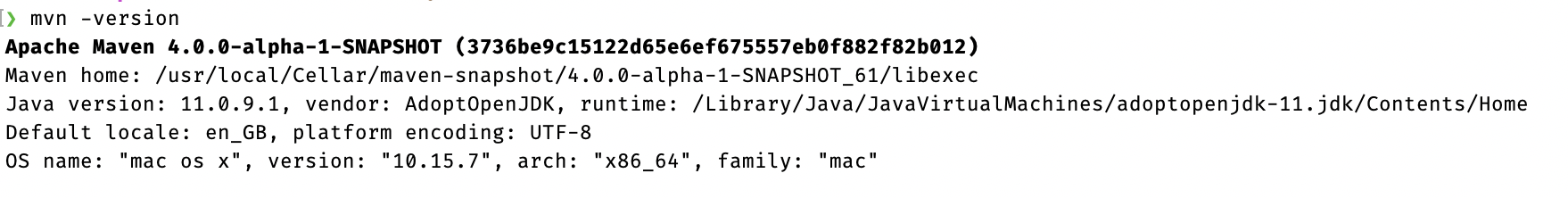 Maven 4.0.0-alpha-1-SNAPSHOT 🎉